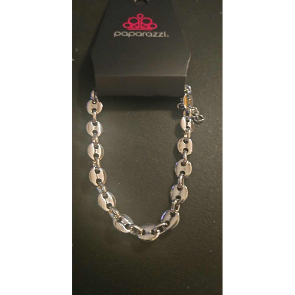 Paparazzi Abstract Adventure Silver Bracelet NEW